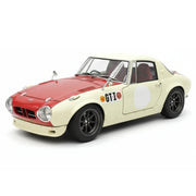 Ignition Toyota 1965 Sports 800 Special blanco y rojo 1:18 – coche a escala de colección en resina