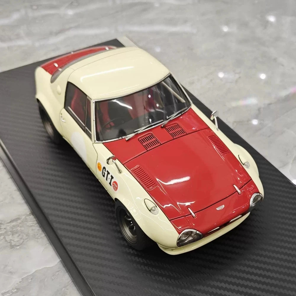 [Ignition] 1:18 Toyota 1965 Sports 800 Special White & Red Model Car Resin