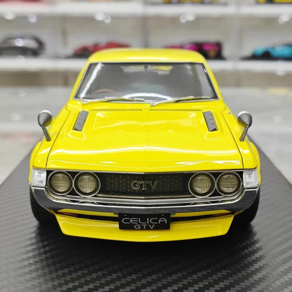 [Ignition] 1:18 Toyota 1973 Celica 1600 GTV TA22 Yellow Model Car Resin