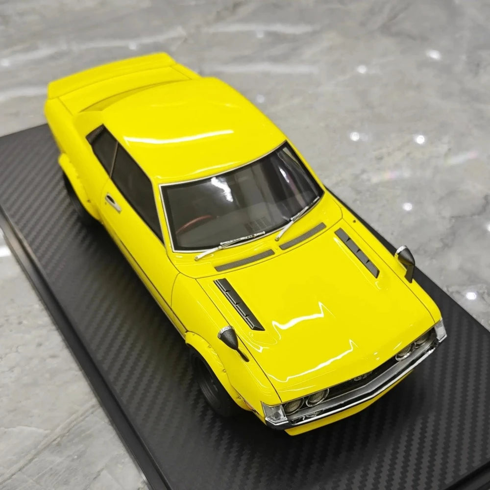 [Ignition] 1:18 Toyota 1973 Celica 1600 GTV TA22 Yellow Model Car Resin
