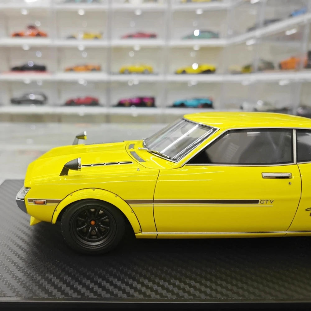 [Ignition] 1:18 Toyota 1973 Celica 1600 GTV TA22 Yellow Model Car Resin