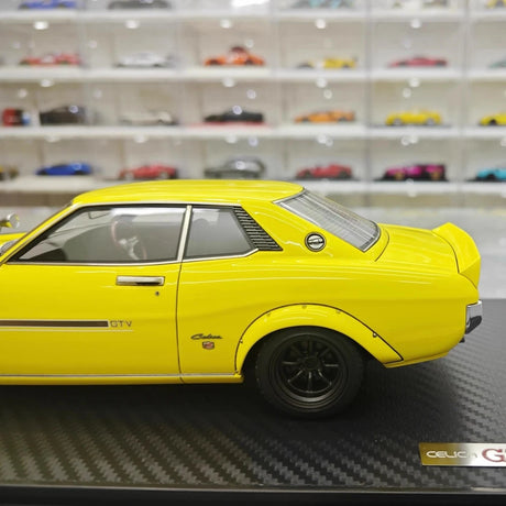 [Ignition] 1:18 Toyota 1973 Celica 1600 GTV TA22 Yellow Model Car Resin