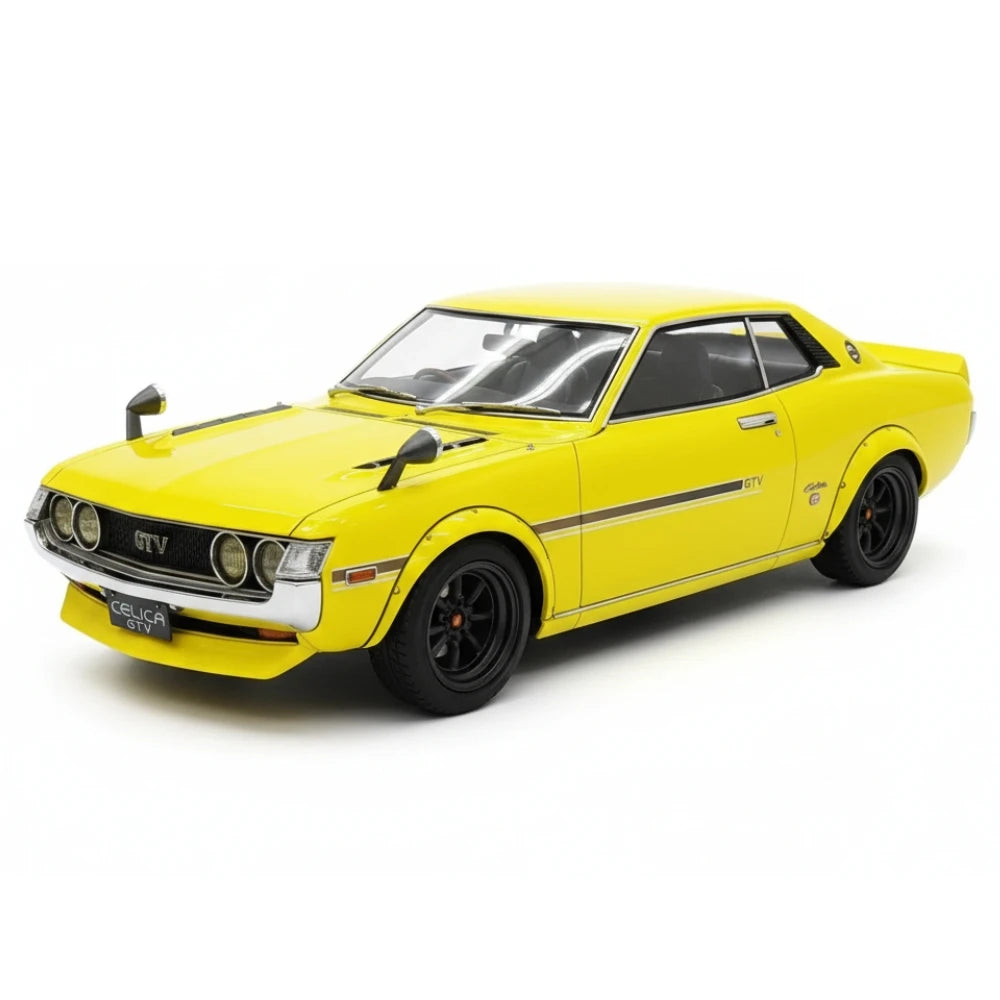 [Ignition] 1:18 Toyota 1973 Celica 1600 GTV TA22 giallo modellino di auto resina