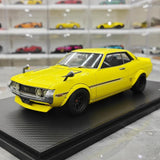 [Ignition] 1:18 Toyota 1973 Celica 1600 GTV TA22 Yellow Model Car Resin