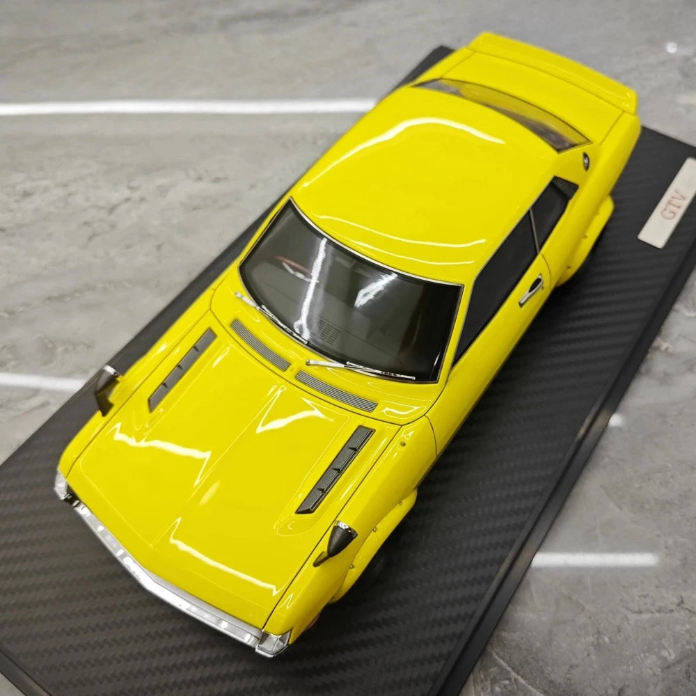 [Ignition] 1:18 Toyota 1973 Celica 1600 GTV TA22 Yellow Model Car Resin