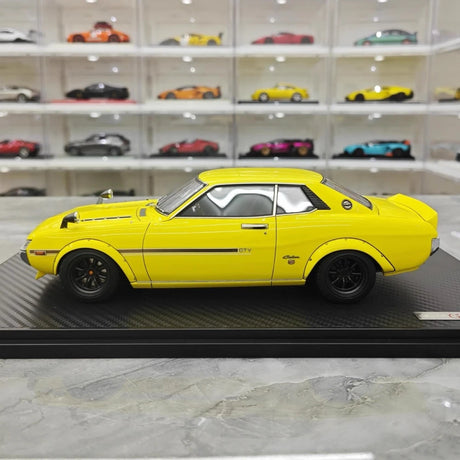 [Ignition] 1:18 Toyota 1973 Celica 1600 GTV TA22 Yellow Model Car Resin