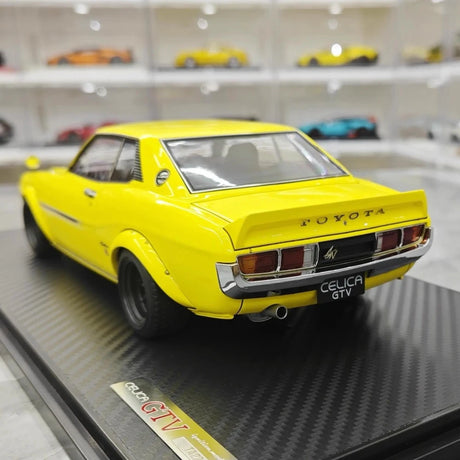 [Ignition] 1:18 Toyota 1973 Celica 1600 GTV TA22 Yellow Model Car Resin