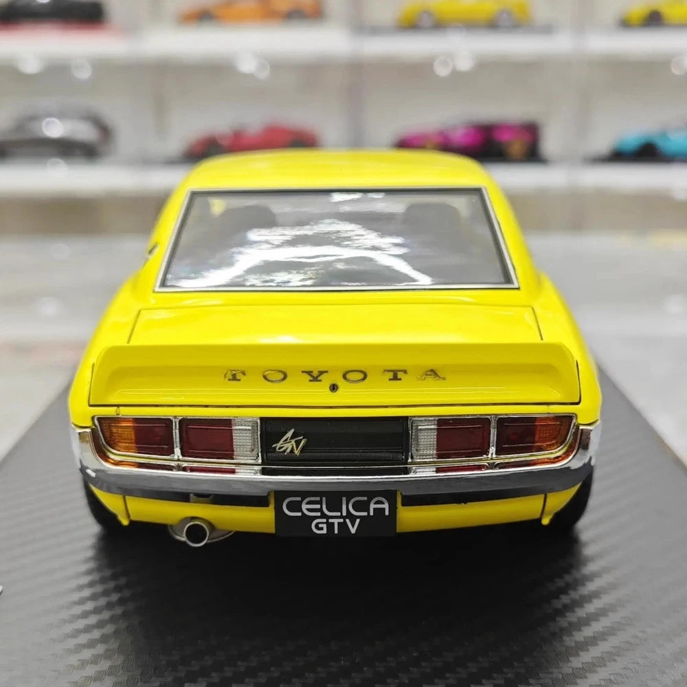 [Ignition] 1:18 Toyota 1973 Celica 1600 GTV TA22 Yellow Model Car Resin