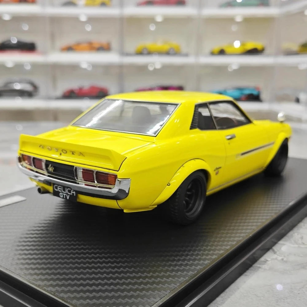 [Ignition] 1:18 Toyota 1973 Celica 1600 GTV TA22 Yellow Model Car Resin