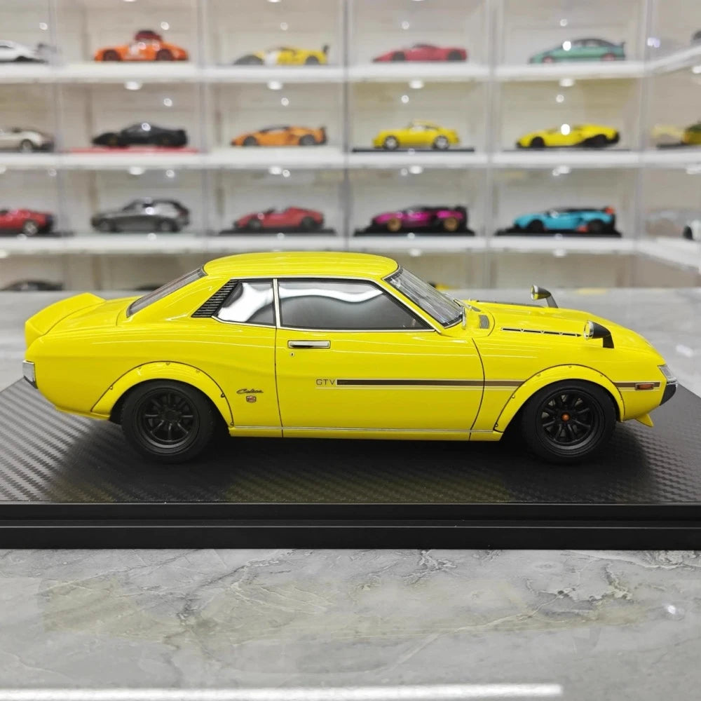 [Ignition] 1:18 Toyota 1973 Celica 1600 GTV TA22 Yellow Model Car Resin