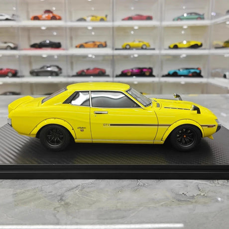 [Ignition] 1:18 Toyota 1973 Celica 1600 GTV TA22 Yellow Model Car Resin