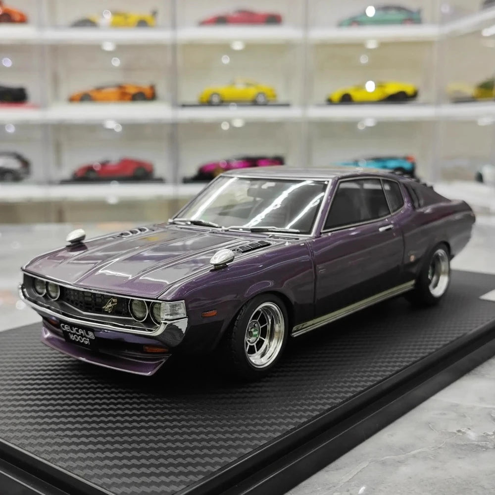 [Ignition] 1:18 Toyota 1973 Celica 1600GT LB Purple Model Car Resin