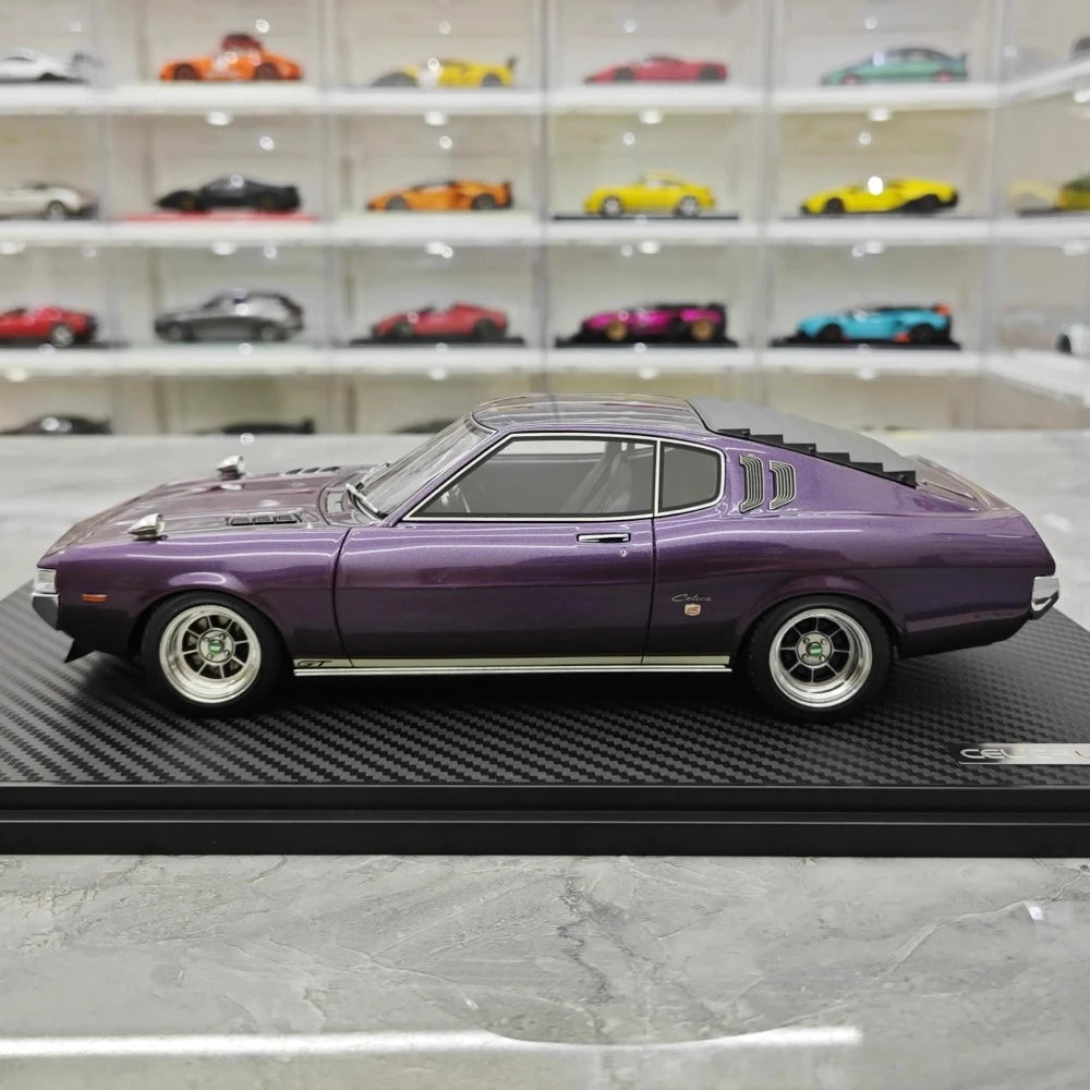 [Ignition] 1:18 Toyota 1973 Celica 1600GT LB Purple Model Car Resin