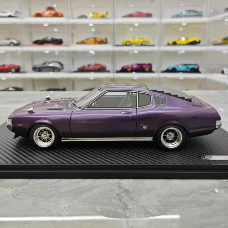 [Ignition] 1:18 Toyota 1973 Celica 1600GT LB Purple Model Car Resin