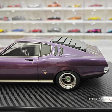 [Ignition] 1:18 Toyota 1973 Celica 1600GT LB Purple Model Car Resin