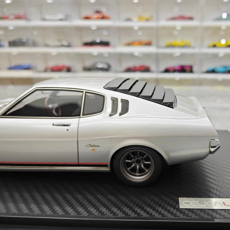 [Ignition] 1:18 Toyota 1973 Celica 1600GT LB Silver Model Car Resin