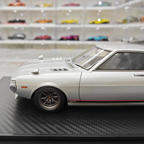 [Ignition] 1:18 Toyota 1973 Celica 1600GT LB Silver Model Car Resin