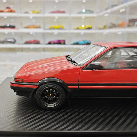 [Ignition] 1:18 Toyota 1983 AE86 Sprinter Trueno Red Model Car Resin