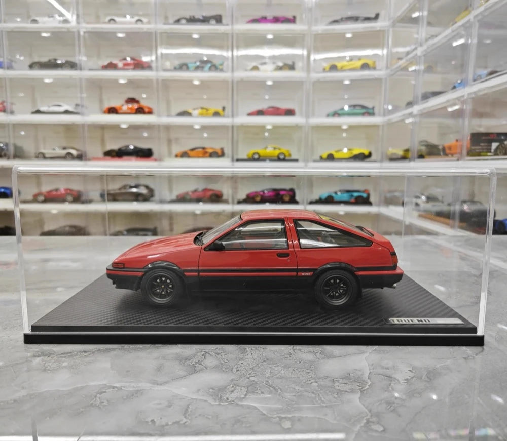 [Ignition] 1:18 Toyota 1983 AE86 Sprinter Trueno Red Model Car Resin