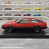 [Ignition] 1:18 Toyota 1983 AE86 Sprinter Trueno Red Model Car Resin