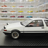 [Ignition] 1:18 Toyota 1983 AE86 Sprinter Trueno White Model Car Resin