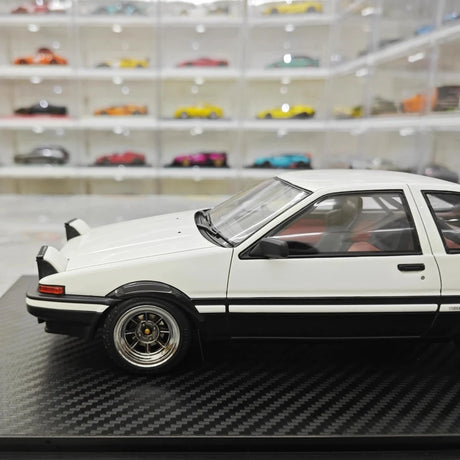 [Ignition] 1:18 Toyota 1983 AE86 Sprinter Trueno White Model Car Resin