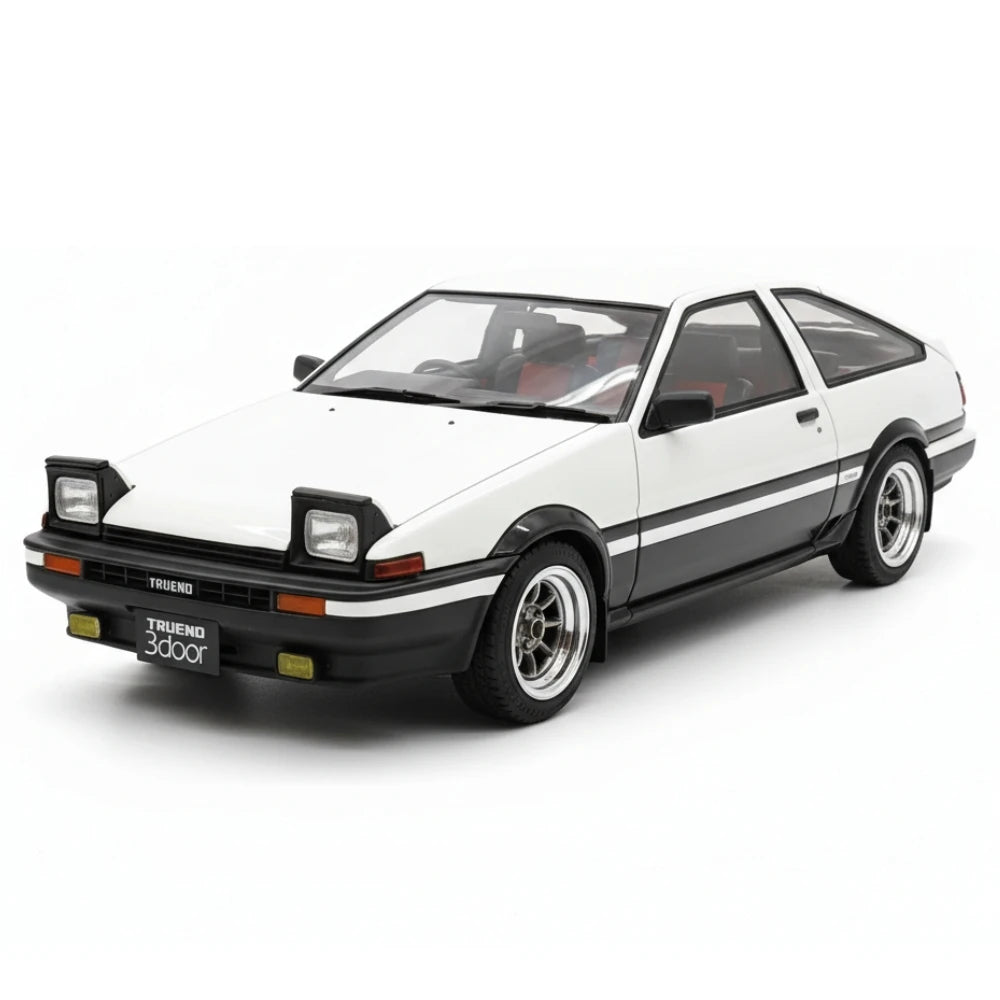 [Ignition] 1:18 Toyota 1983 AE86 Sprinter Trueno White Model Car Resin