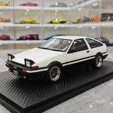 [Ignition] 1:18 Toyota 1983 AE86 Sprinter Trueno White Model Car Resin