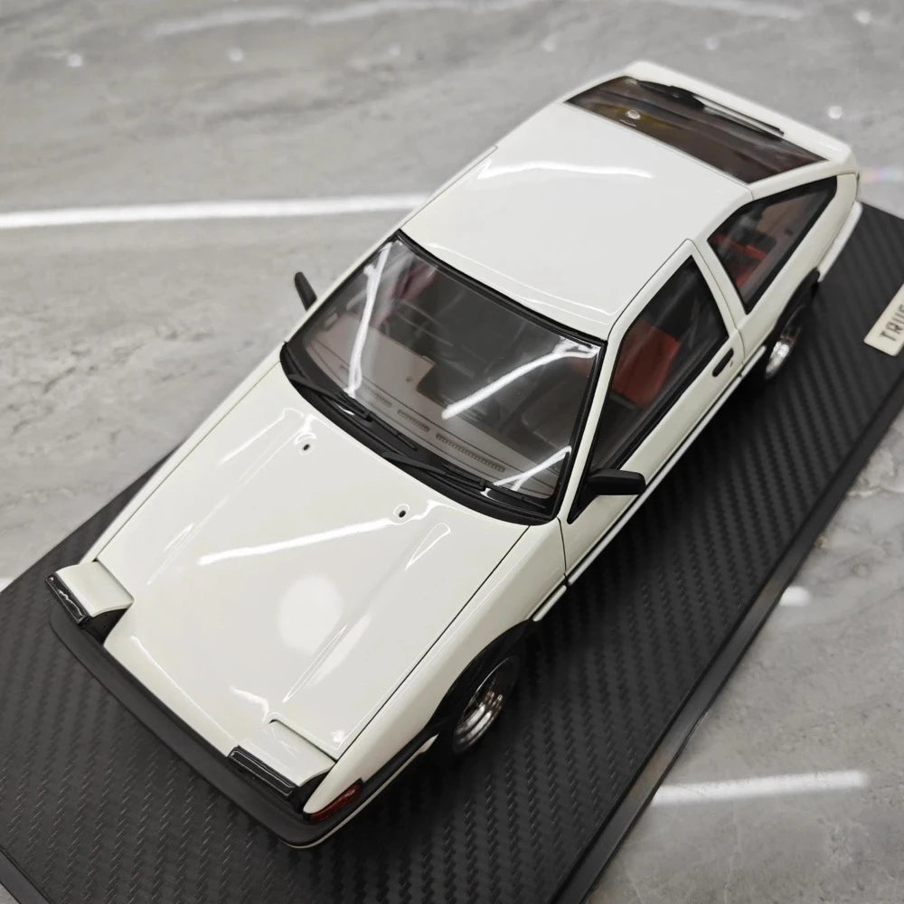 [Ignition] 1:18 Toyota 1983 AE86 Sprinter Trueno White Model Car Resin