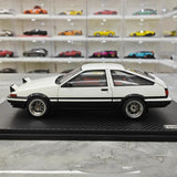 [Ignition] 1:18 Toyota 1983 AE86 Sprinter Trueno White Model Car Resin