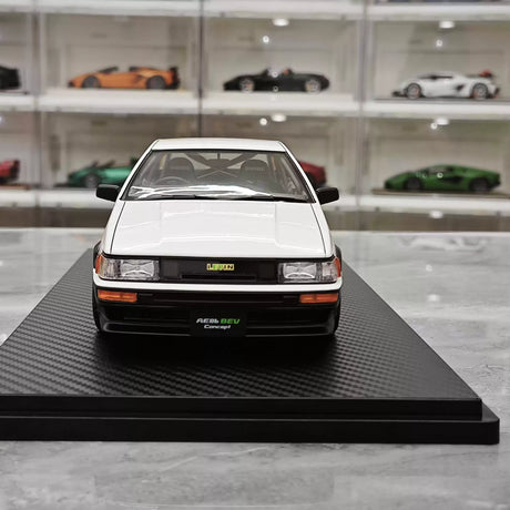 Ignition Toyota 1983 Corolla Levin AE86 White 1:18 – Collectible Resin Model Resin