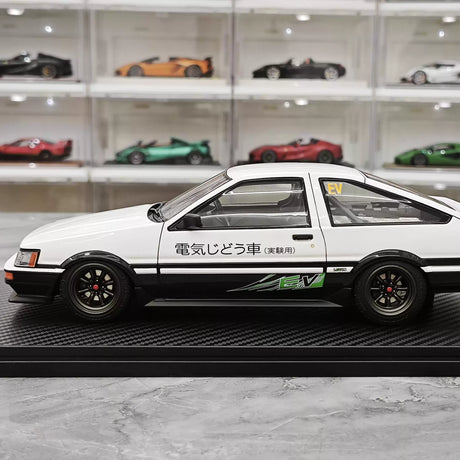 Ignition Toyota 1983 Corolla Levin AE86 White 1:18 – Collectible Resin Model Resin