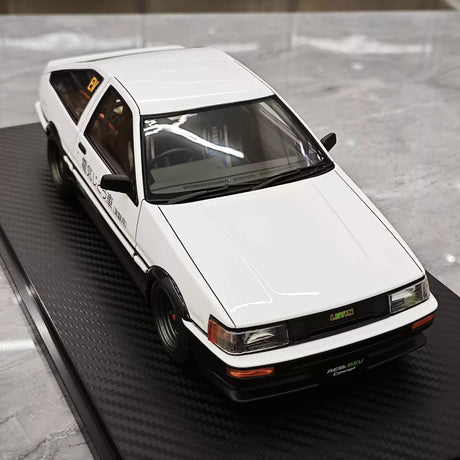 Ignition Toyota 1983 Corolla Levin AE86 White 1:18 – Collectible Resin Model Resin