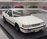 [Ignition] 1:18 Toyota 1983 Soarer 2800GT White & Black hub Model Car Resin