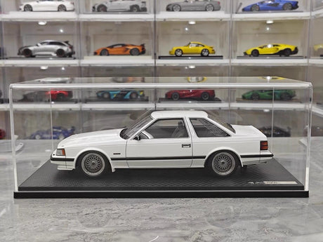 [Ignition] 1:18 Toyota 1983 Soarer 2800GT White & Silver hub Model Car Resin