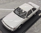 [Ignition] 1:18 Toyota 1983 Soarer 2800GT vit & silver hub modellbil harts