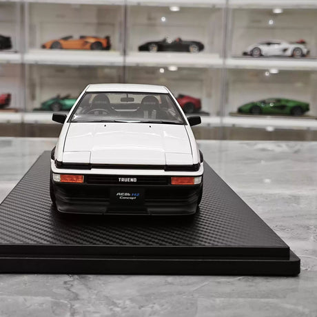 Ignition Toyota 1983 Sprinter Trueno AE86 White 1:18 – Collectible Resin Model Resin