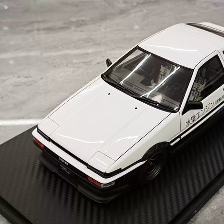 Ignition Toyota 1983 Sprinter Trueno AE86 White 1:18 – Collectible Resin Model Resin