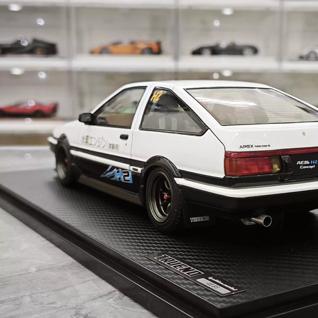 Ignition Toyota 1983 Sprinter Trueno AE86 White 1:18 – Collectible Resin Model Resin