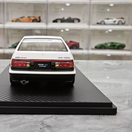 Ignition Toyota 1983 Sprinter Trueno AE86 White 1:18 – Collectible Resin Model Resin