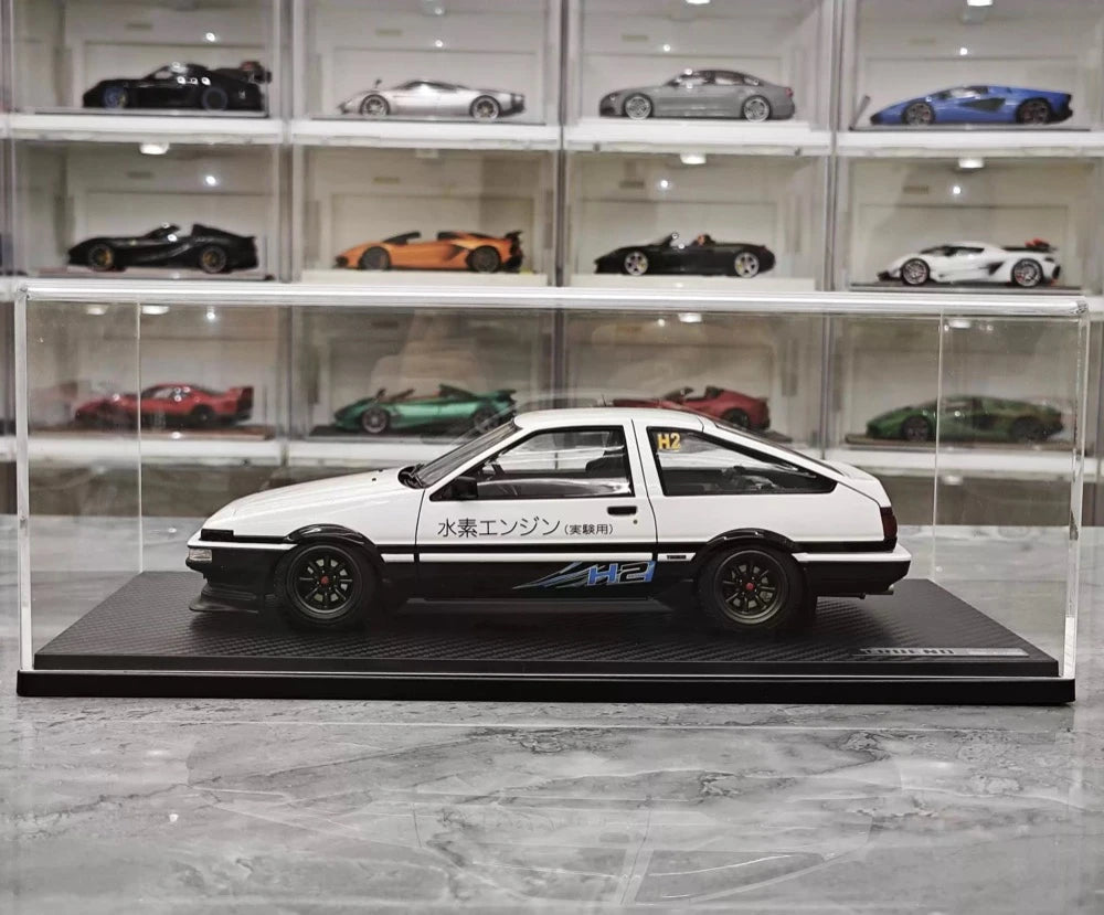 Ignition 1:18 Toyota 1983 Sprinter Trueno AE86 White - ST – STK
