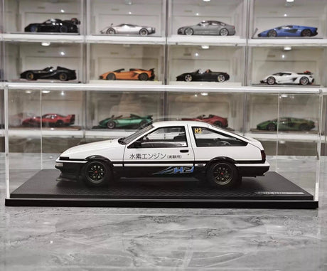 Ignition Toyota 1983 Sprinter Trueno AE86 White 1:18 – Collectible Resin Model Resin