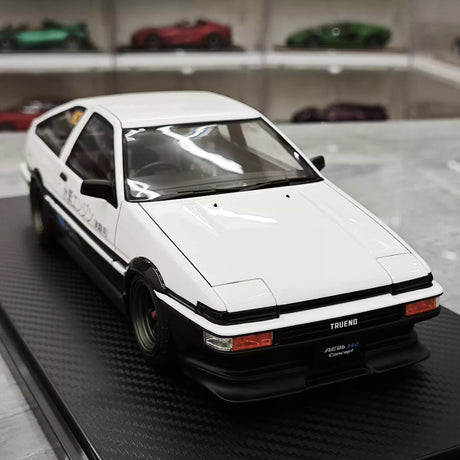 Ignition Toyota 1983 Sprinter Trueno AE86 White 1:18 – Collectible Resin Model Resin