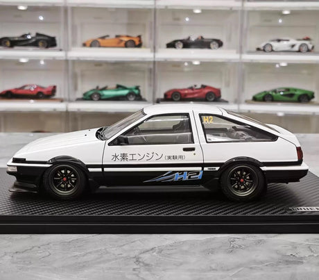 Ignition Toyota 1983 Sprinter Trueno AE86 White 1:18 – Collectible Resin Model Resin
