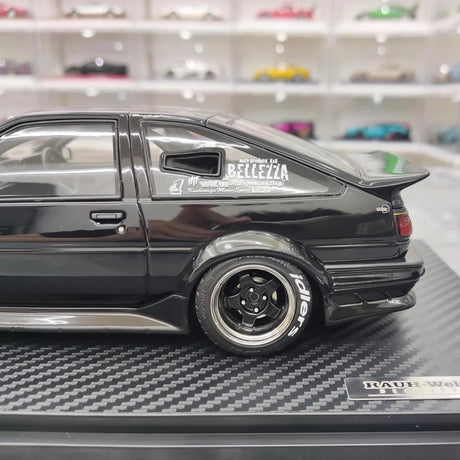 [Ignition] 1:18 Toyota 1986 AE86 RWB Black Model Car Resin