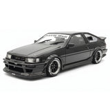 [Ignition] 1:18 Toyota 1986 AE86 RWB zwart modelauto Hars