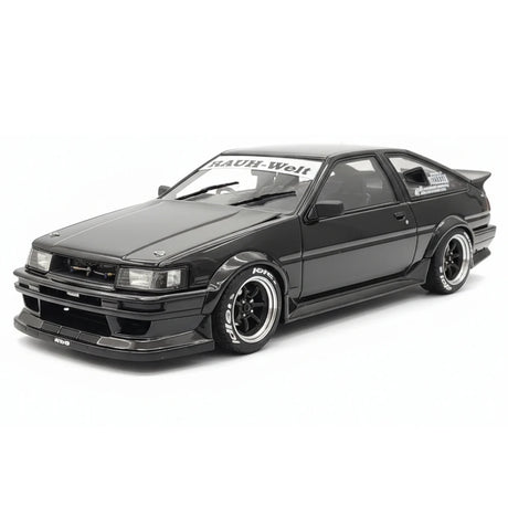 [Ignition] 1:18 Toyota 1986 AE86 RWB Black Model Car Resin