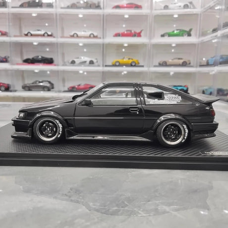 [Ignition] 1:18 Toyota 1986 AE86 RWB Black Model Car Resin
