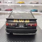 [Ignition] 1:18 Toyota 1986 AE86 RWB zwart modelauto Hars