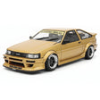 [Ignition] 1:18 Toyota 1986 AE86 RWB ゴールド モデルカー レジン